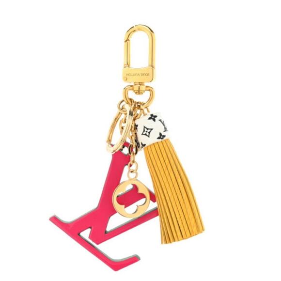 Authentic RARE LOUIS VUITTON Pop Tassel Bag Charm Large LV Box Cover GIFTABLE - Picture 3 of 15